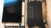 【iPad mini3】ガラスと液晶が割れてしまった!【ガラス+液晶パネル交換:22,800円】